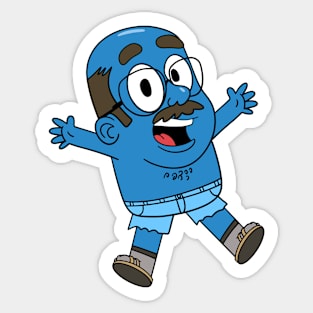 I Blue Myself - An Arrested Development Mashup Sticker